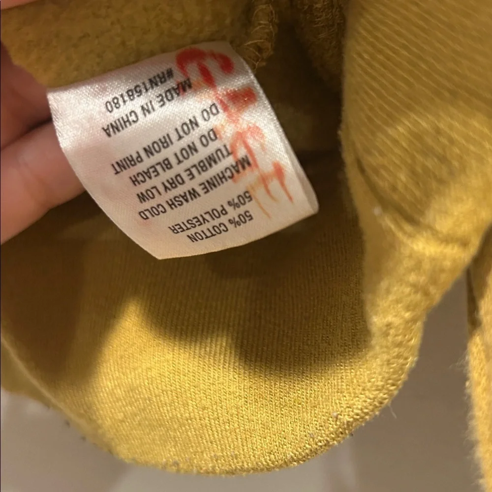 Honor the gift Kids Mustard gold Jogger Set by HTG size 7-8 boys